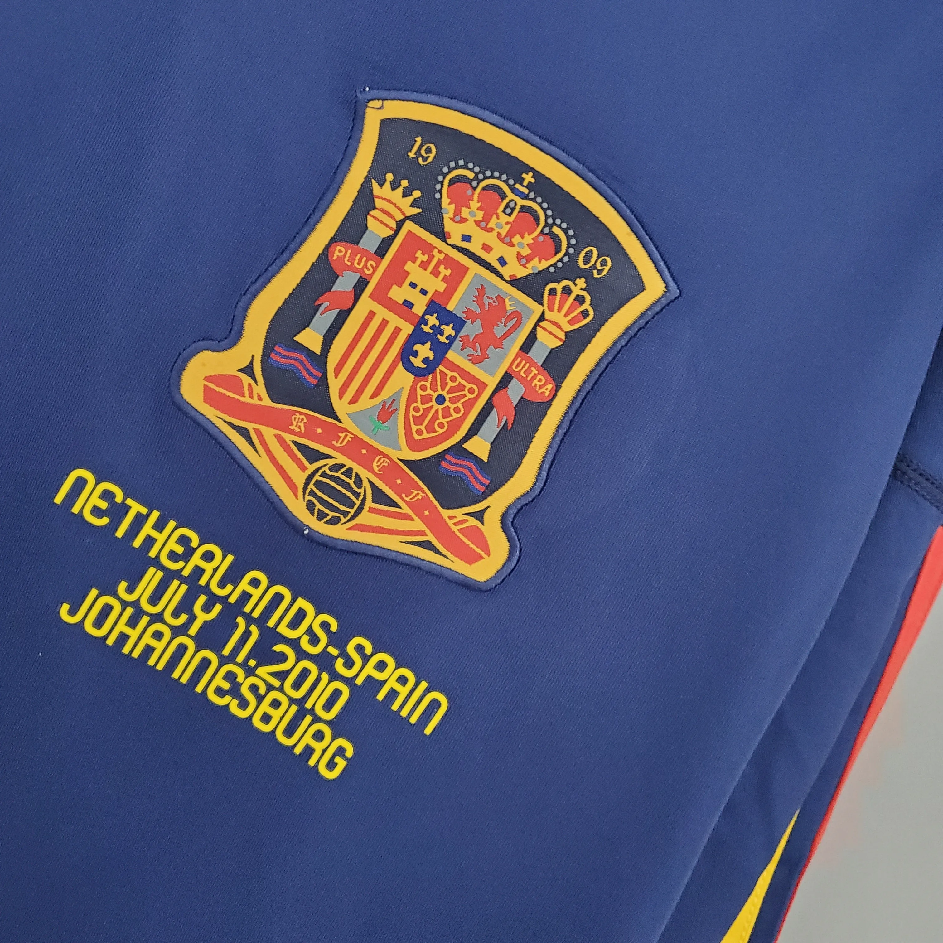 Retro long sleeve Spain 2010 away S-XXL