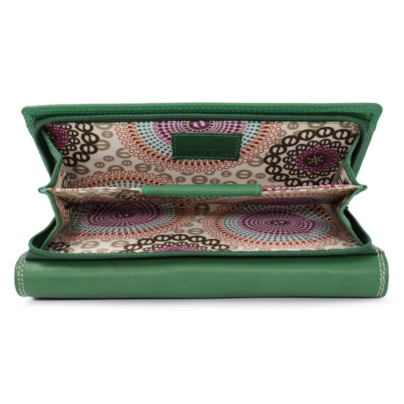 RICCARDO FERRICI BELLA LADIES WALLET 52478 Green