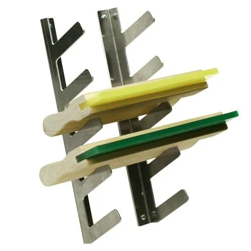 Screen Printing Squeegee Rack