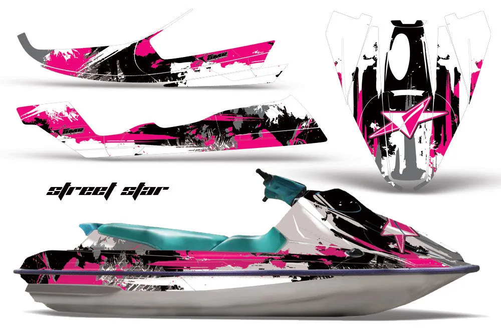 Sea Doo Bombardier GTS Jet Ski Graphics (1992-1997)