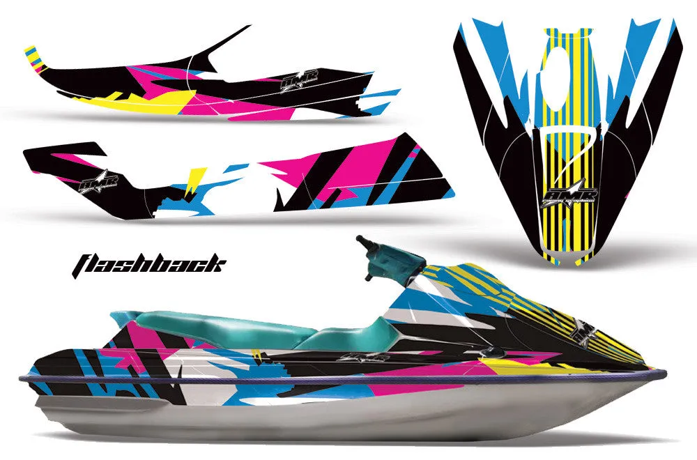 Sea Doo Bombardier GTS Jet Ski Graphics (1992-1997)