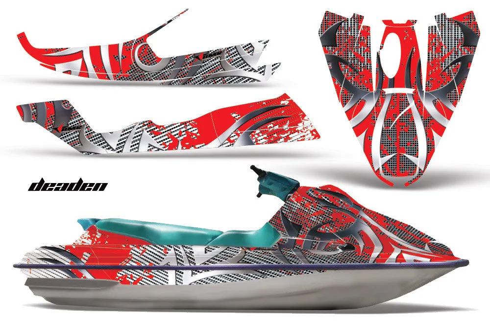 Sea Doo Bombardier GTS Jet Ski Graphics (1992-1997)