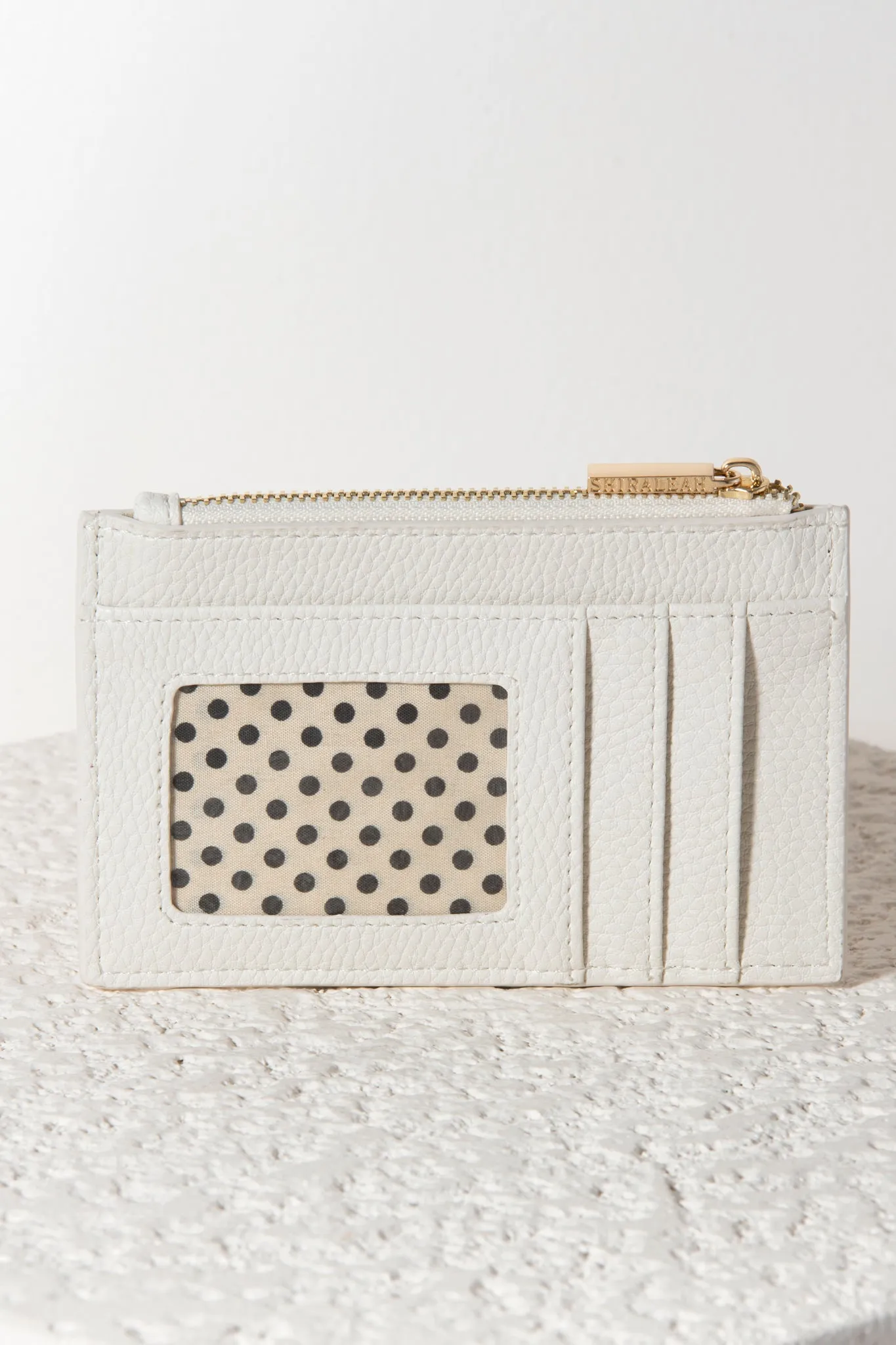 Shiraleah Verona Card Holder, Ivory