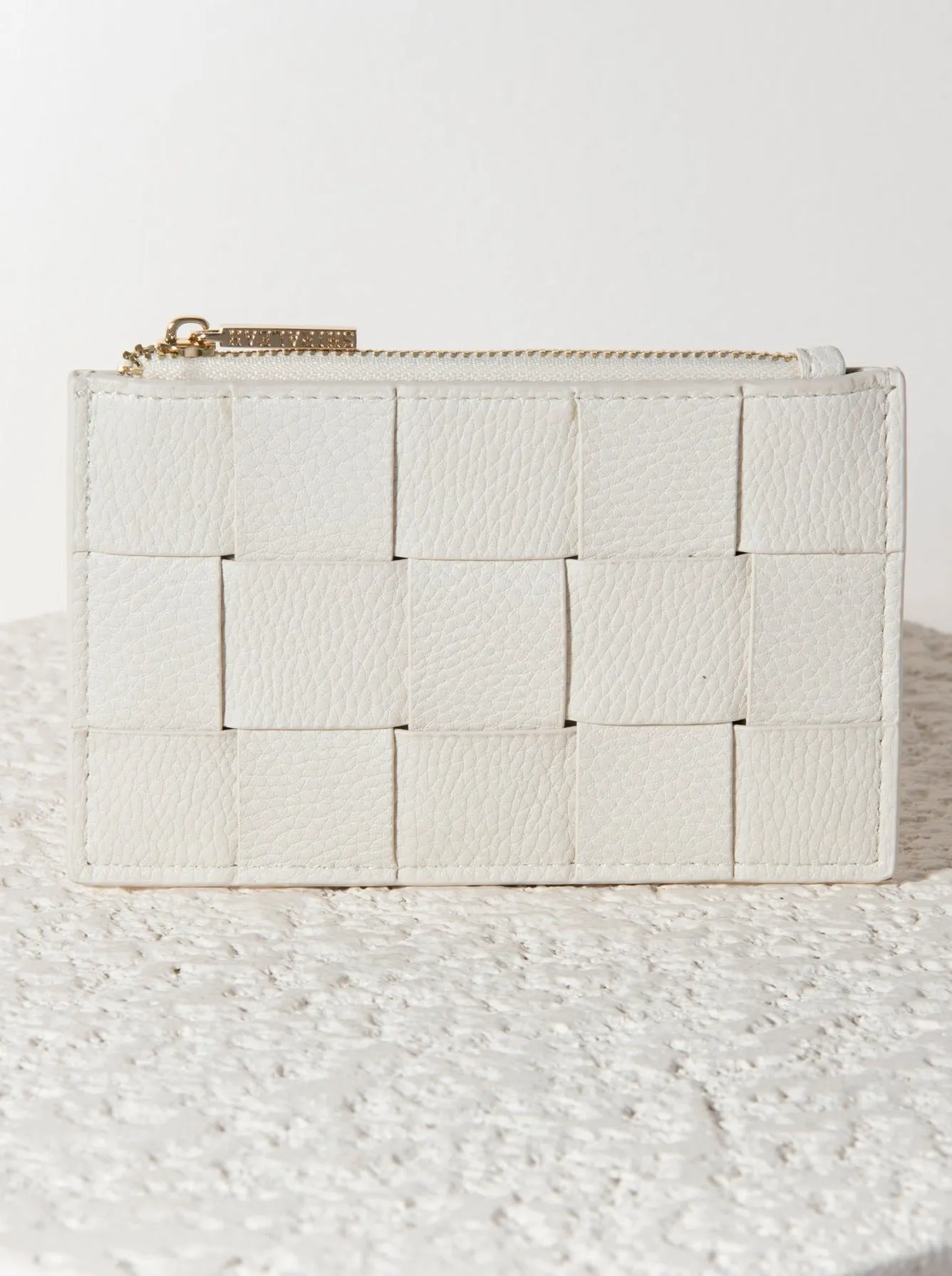 Shiraleah Verona Card Holder, Ivory