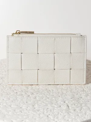 Shiraleah Verona Card Holder, Ivory