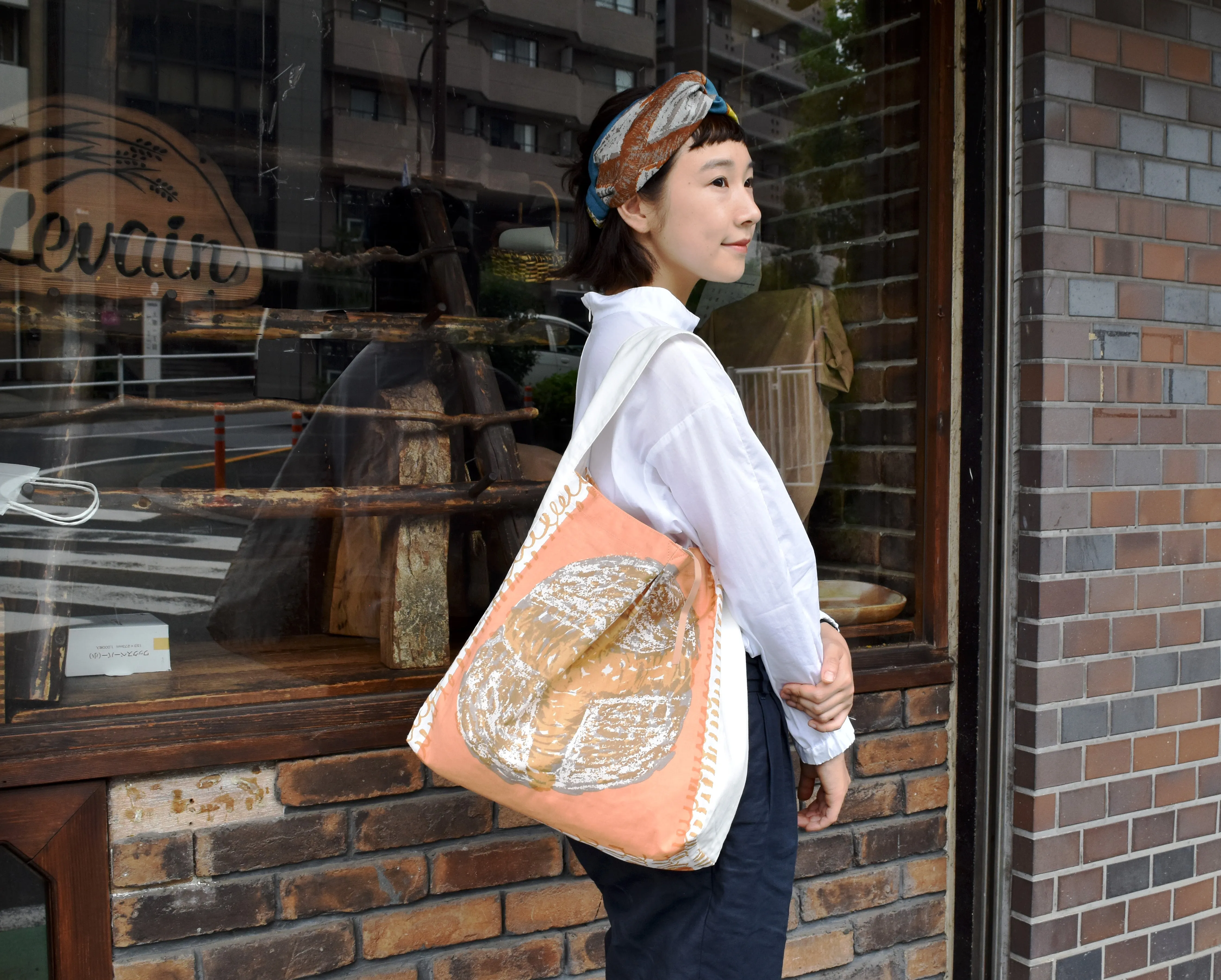 Shopping shoulder bag