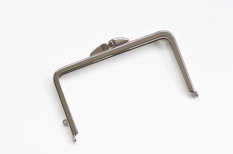 Silver Purse Frame Retro Clutch Purse Frame Making Bag Hanger 14cm x 8cm