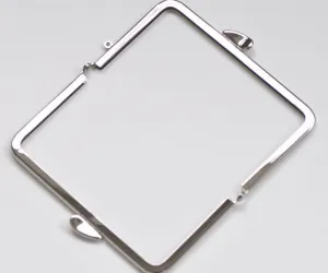 Silver Purse Frame Retro Clutch Purse Frame Making Bag Hanger 14cm x 8cm