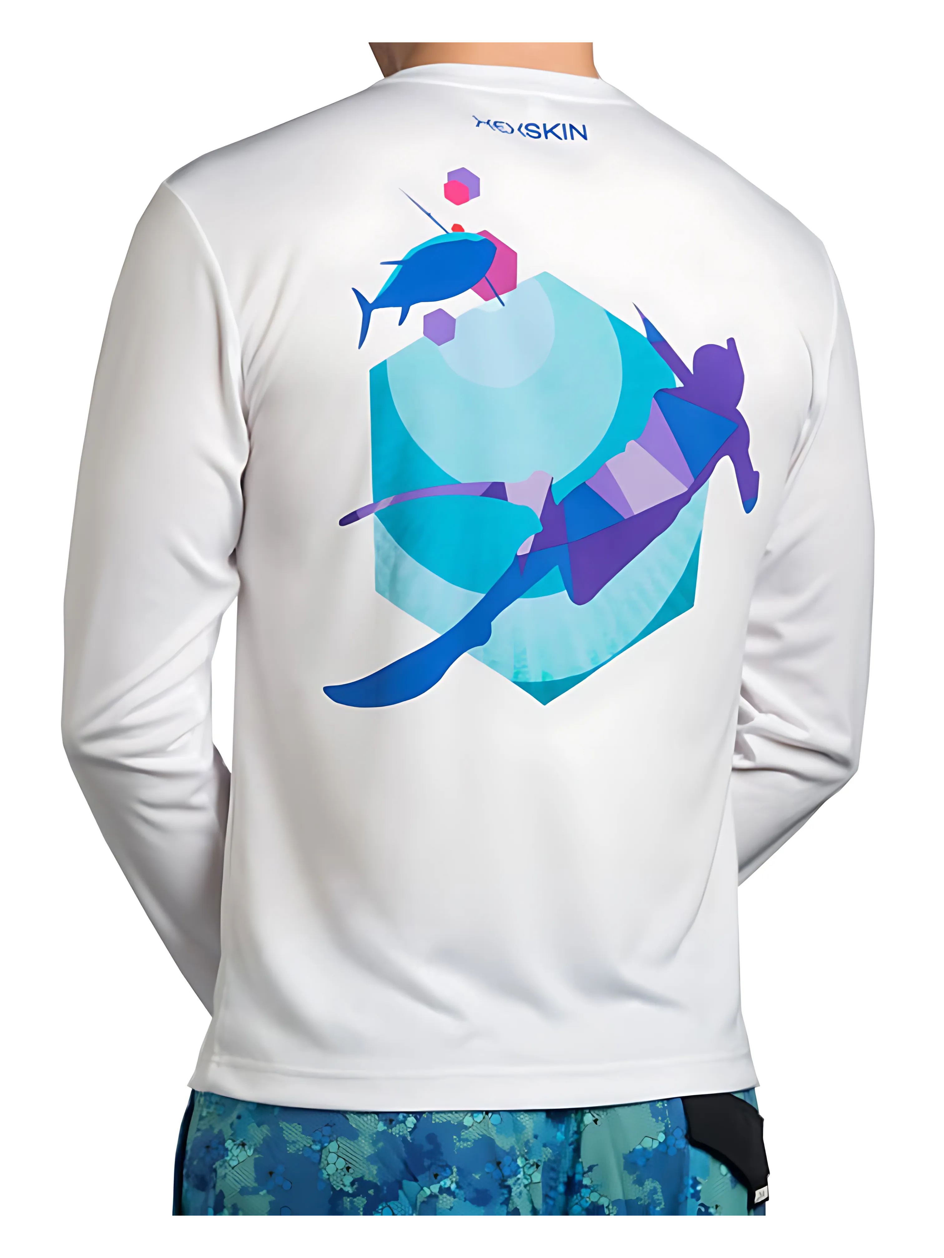 Spearfishing Lightweight Long Sleeve UPF 50  T-Shirt