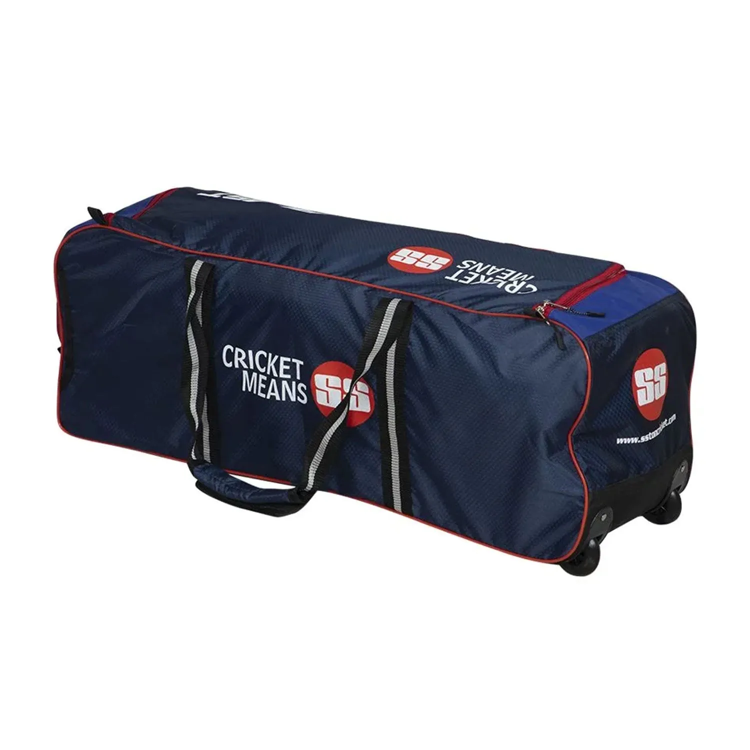 SS Blast Cricket Kit Bag with Wheels - Blue/Black