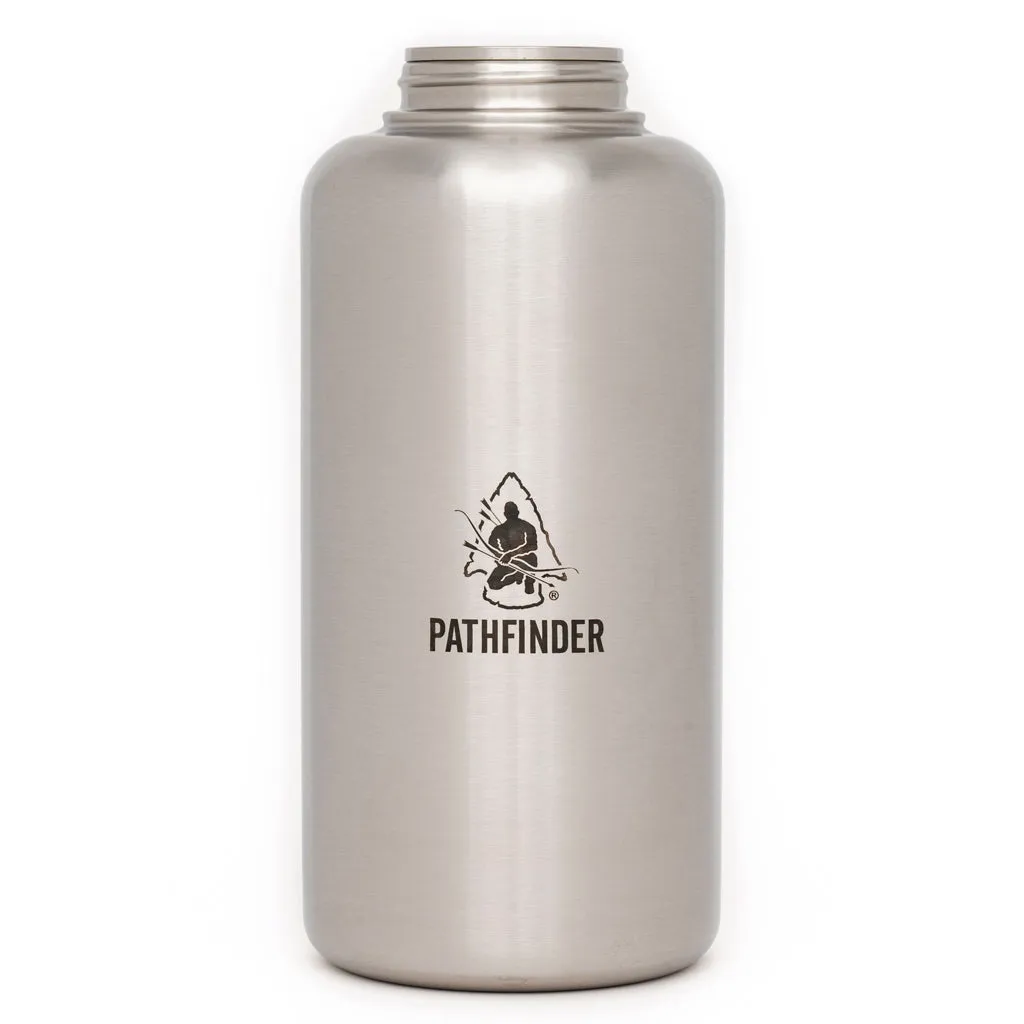 Stainless Steel 64oz. Bottle