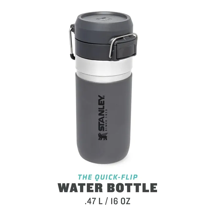 Stanley Go Quick Flip Water Bottle 0.47L Charcoal