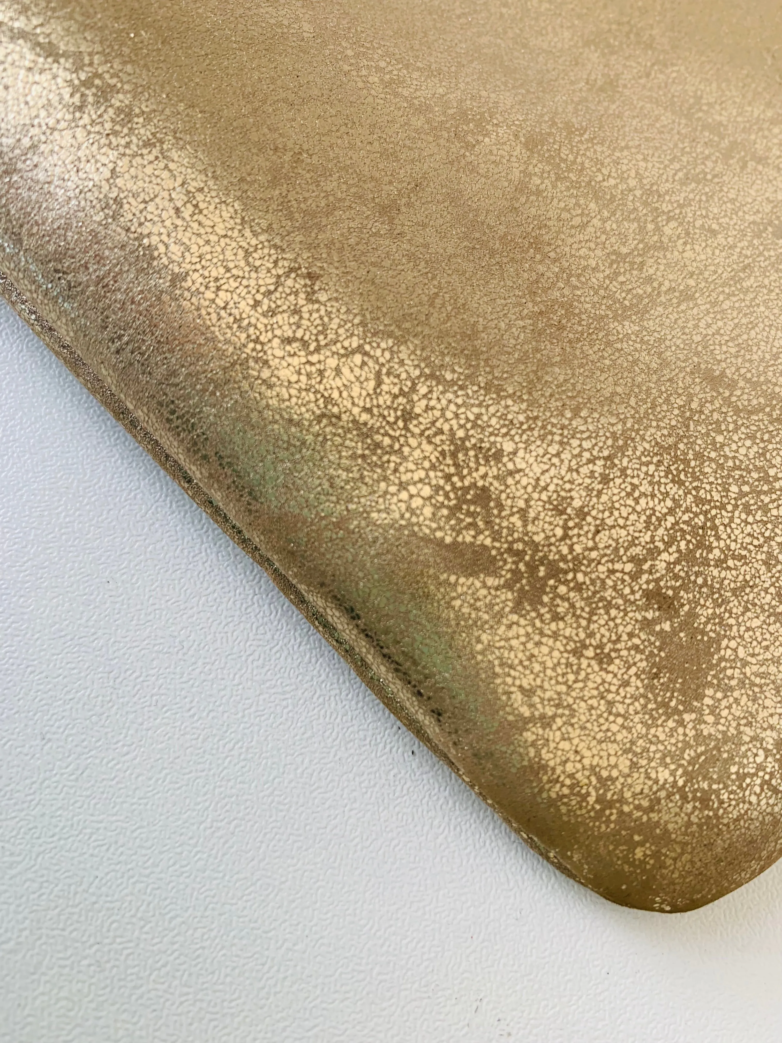 Stella & Dot In Charge Gold Metallic Wristlet