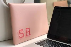 Stitch Laptop Sleeve - Pink