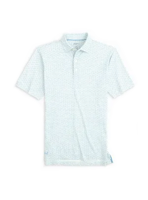 Tatum Prep-Formance Mesh Polo White