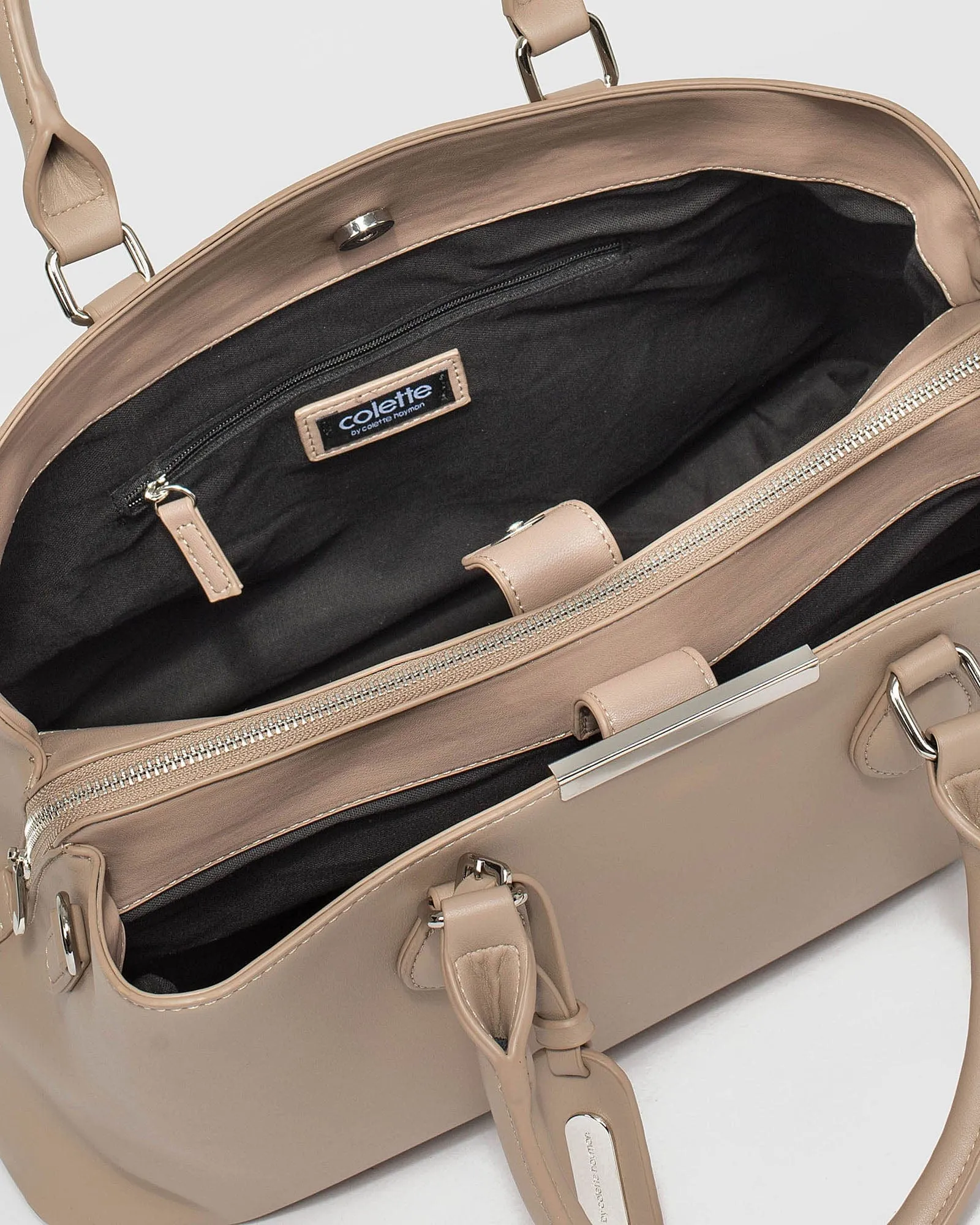 Taupe Spencer Premium Tech Tote Bag