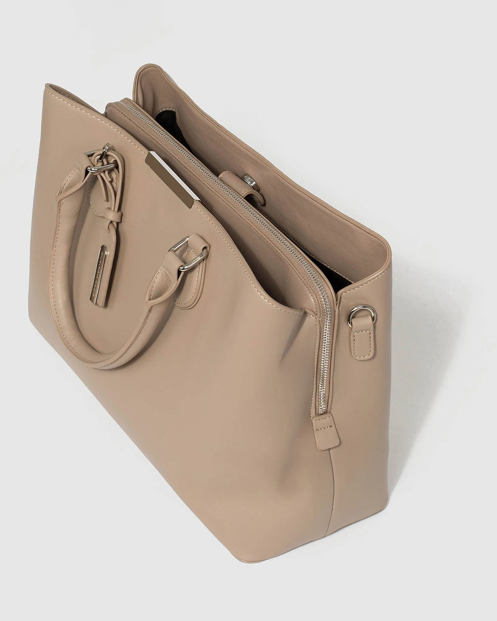 Taupe Spencer Premium Tech Tote Bag