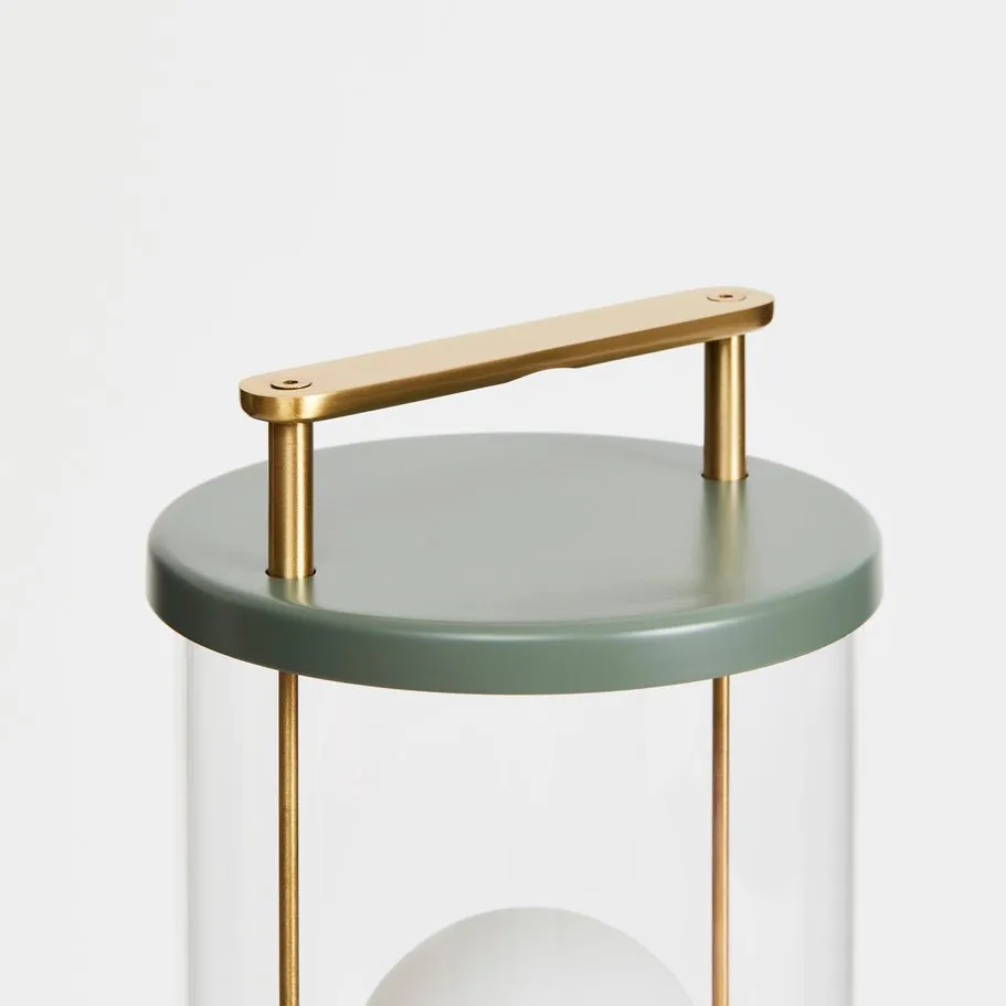 The Muse Portable Lamp | Pleasure Garden Green