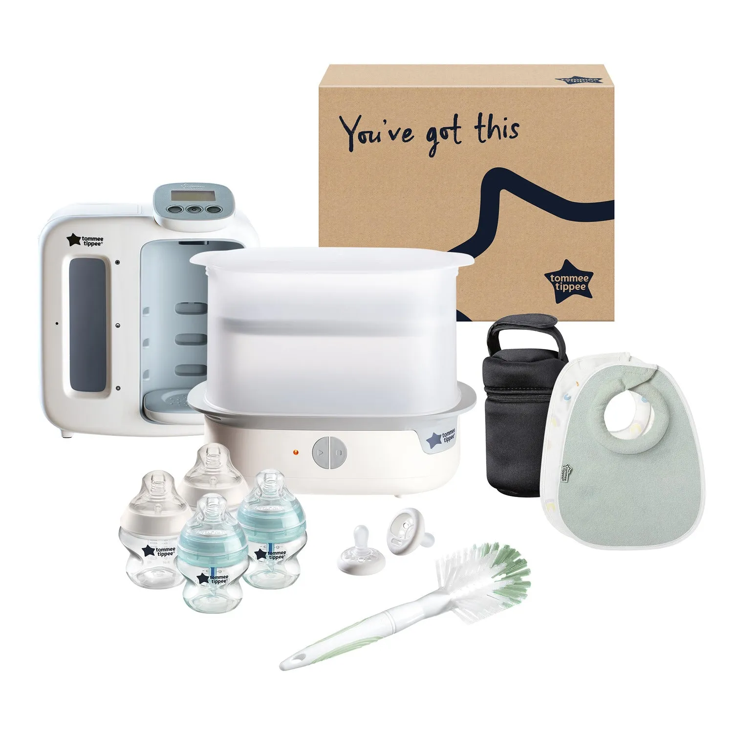 Tommee Tippee Ultimate Formula Feeding Kit white