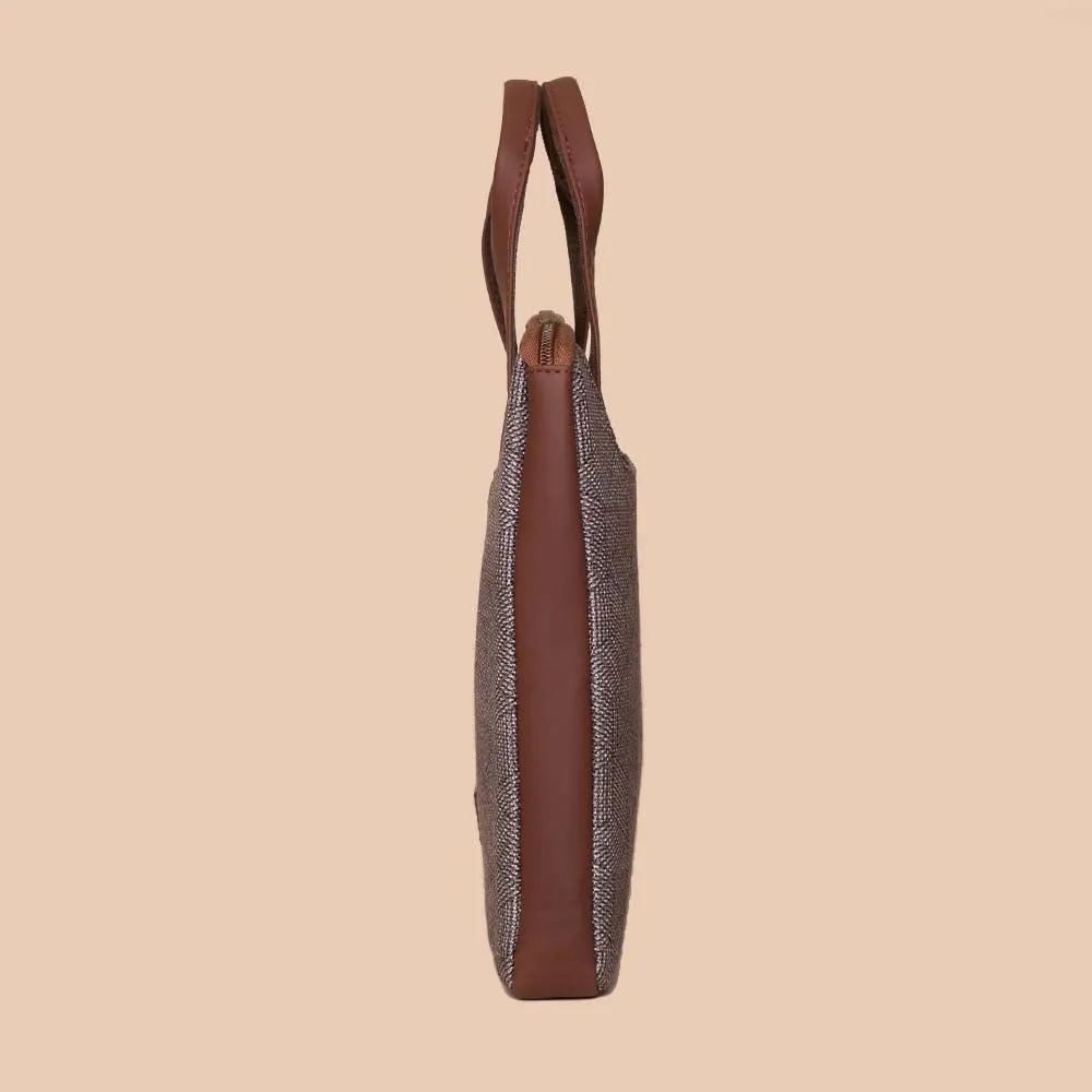 Travancore Texture L-Zippered Laptop Sleeve