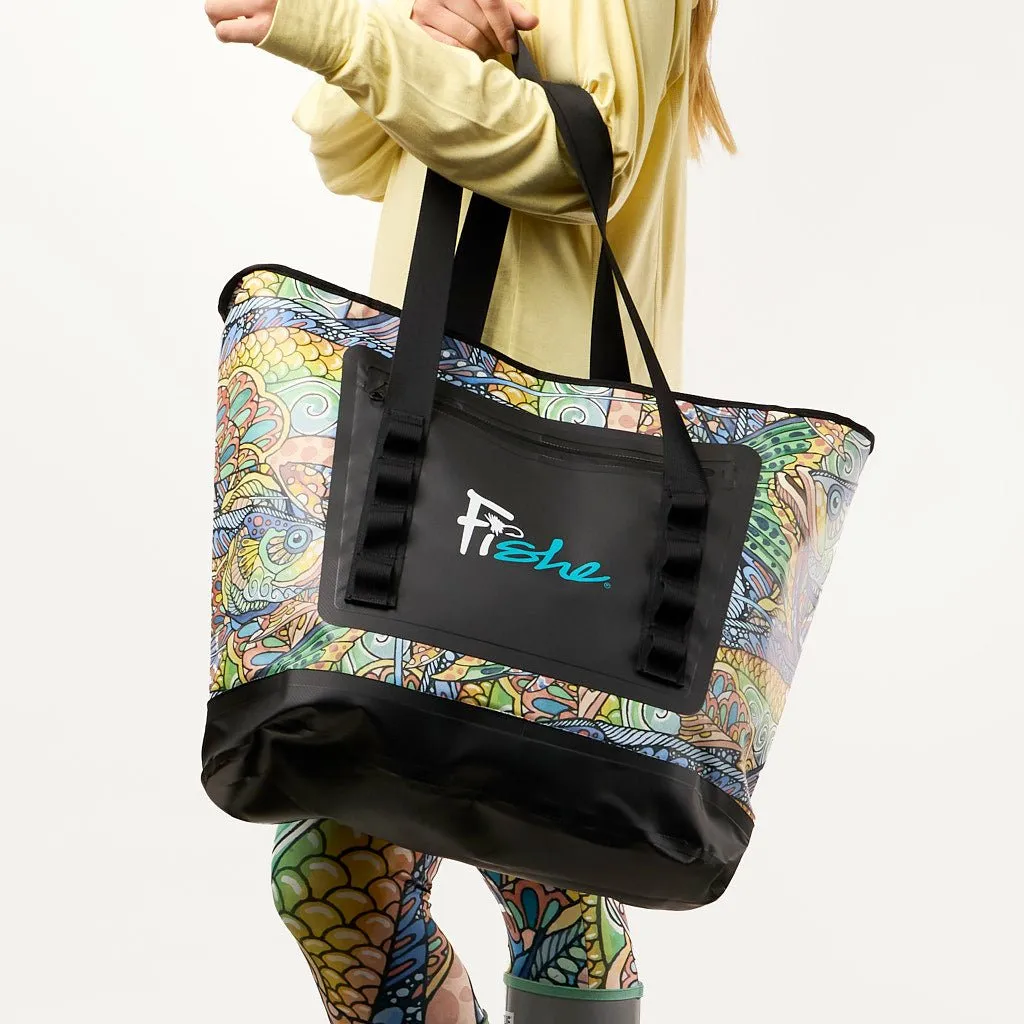 Tropical Tarpon Wedge Tote Dry Bag