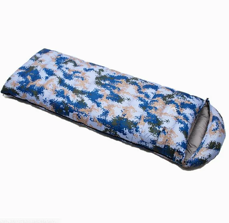 Ultralight Cold-Resistant Camouflage Down Sleeping Bag CRY3K