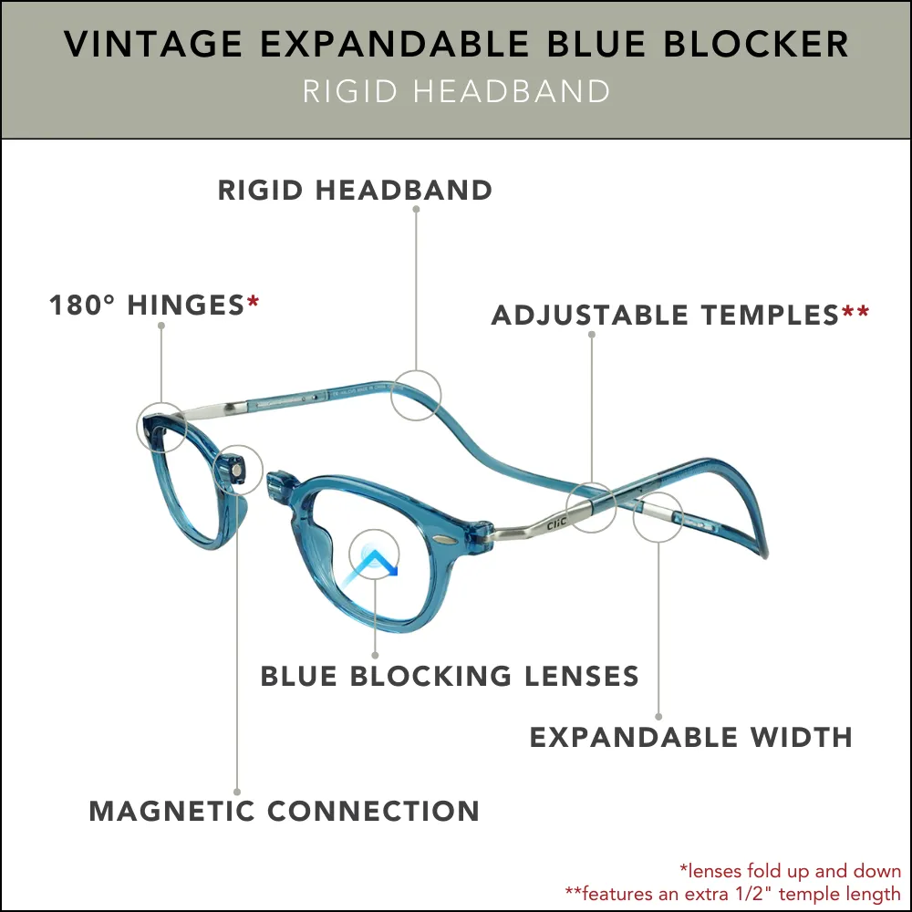 Vintage - Expandable Blue Blocker