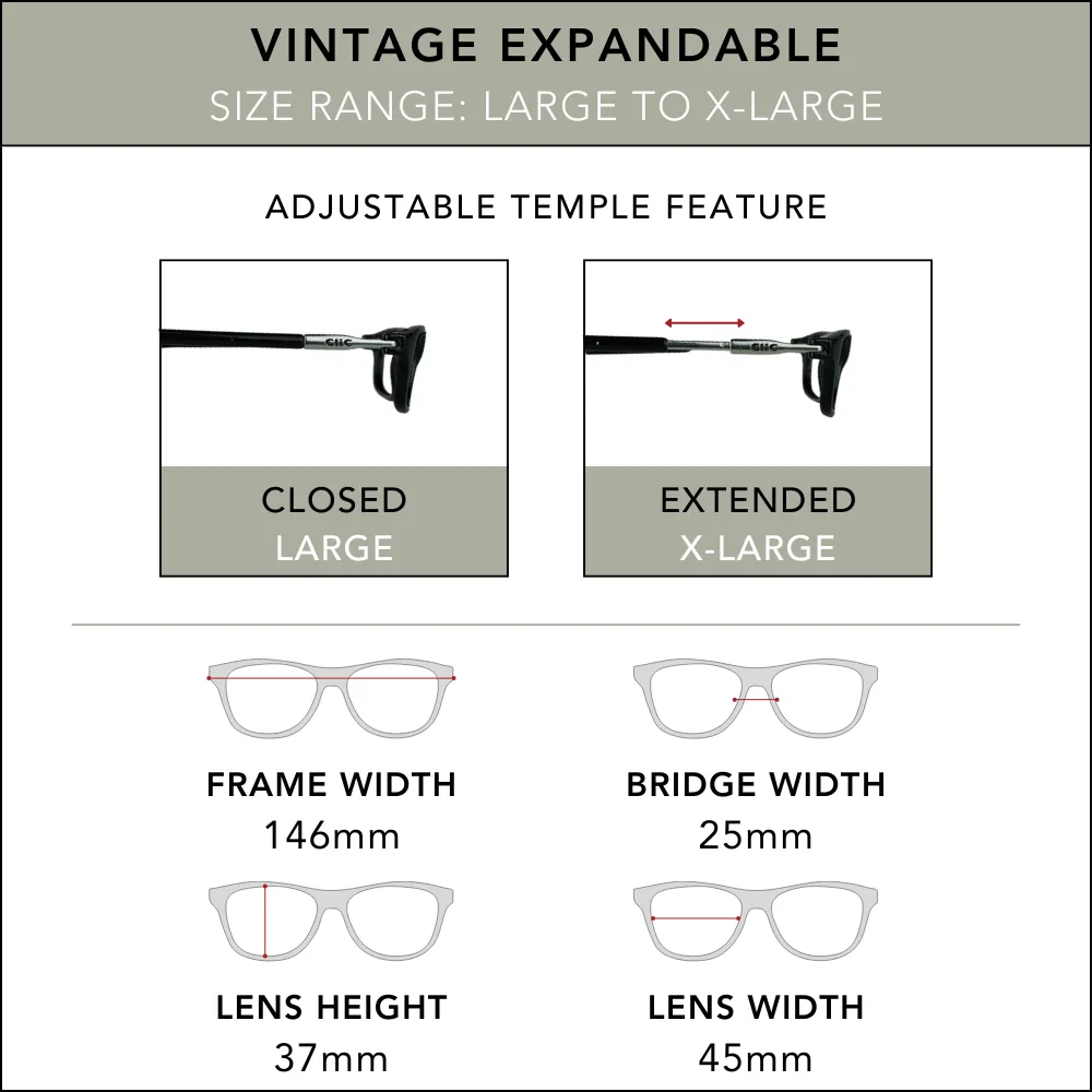 Vintage Expandable Sunglasses