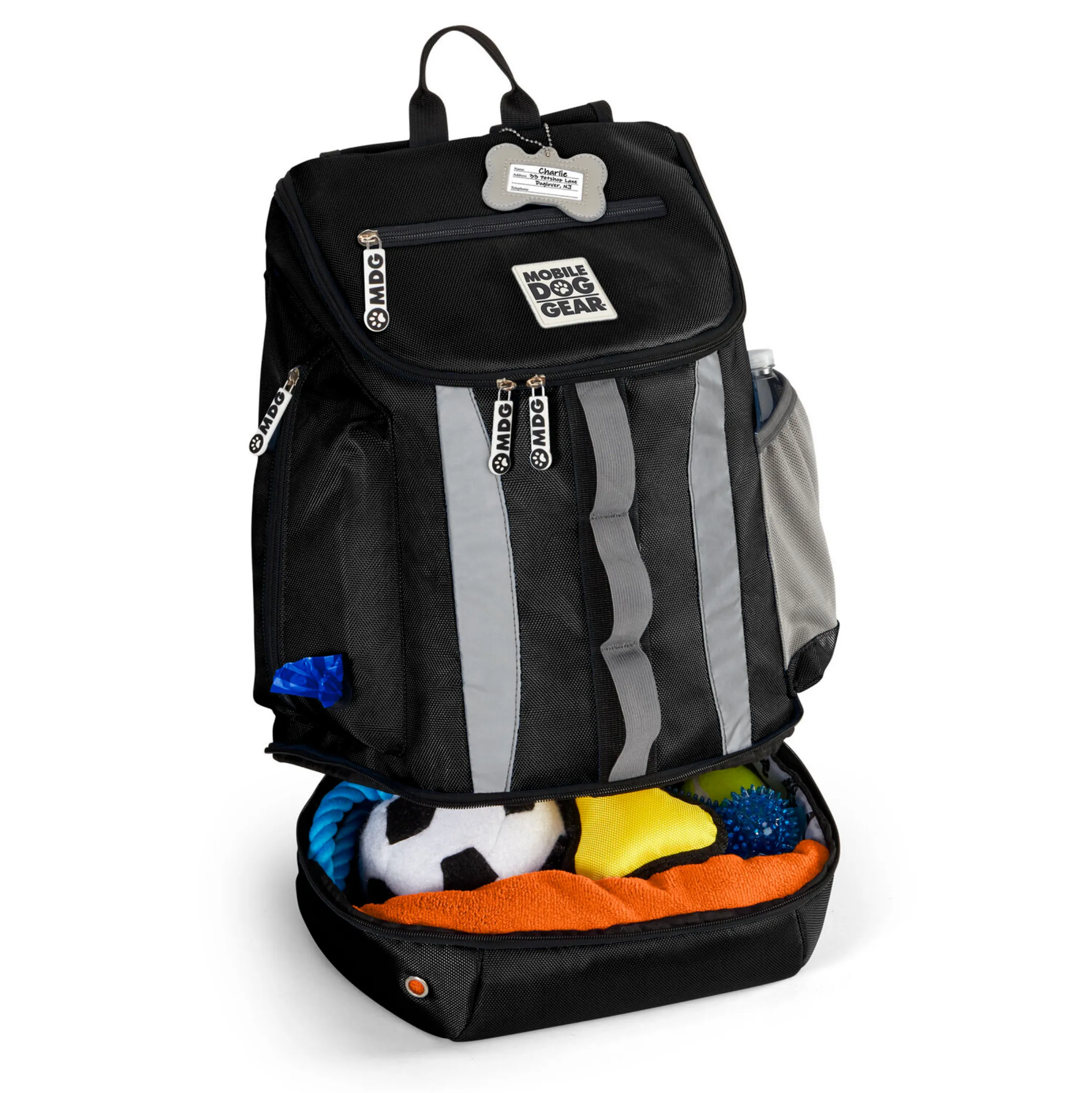 Week Away® Drop Bottom Backpack ~ Black