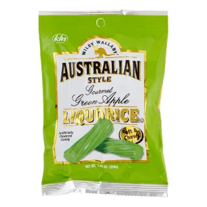 Wiley Wallaby Green Apple Licorice 7.05oz