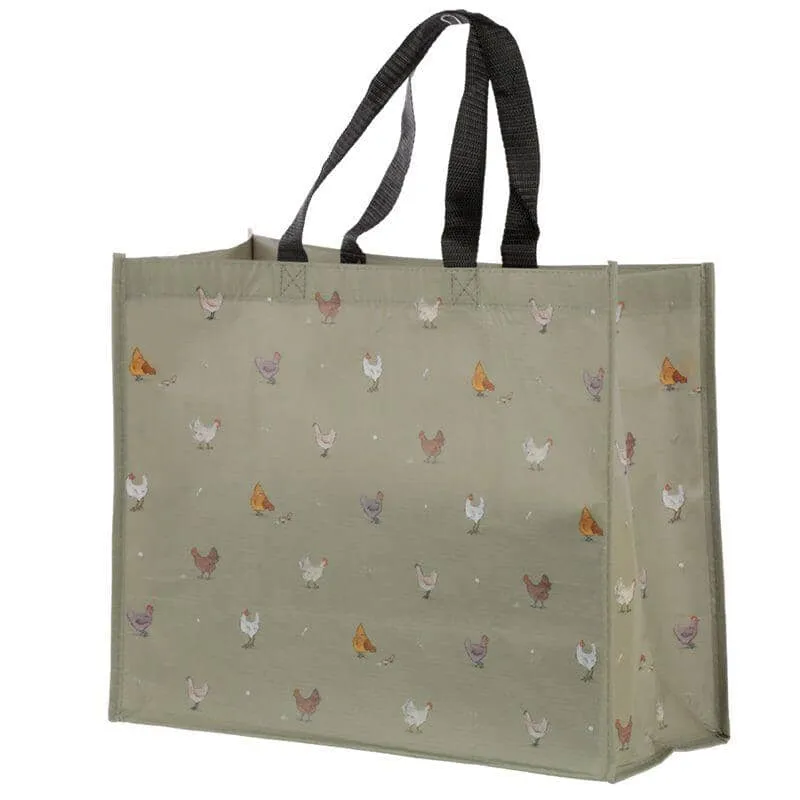 Willow Farm Design Reusable Shopping Bag - Chicken