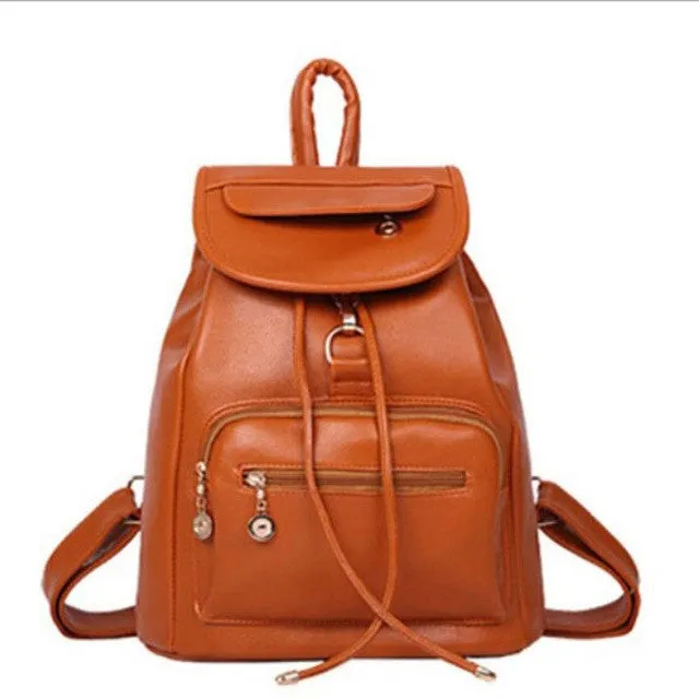 Women Backpack Bags Rucksack Women's Backpack Travel Leather bag Women Shoulder School Bag mochila feminina #YW