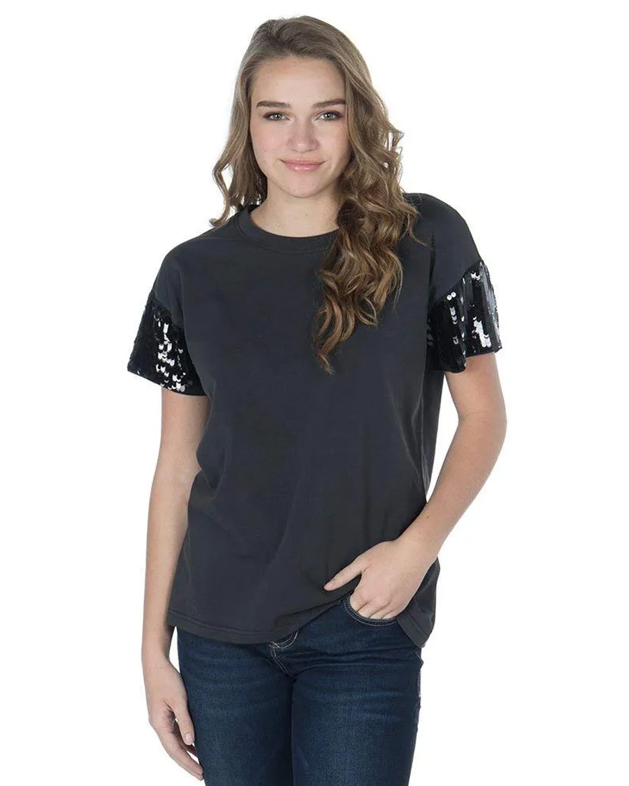 Women's Shimmer Tee Blouse