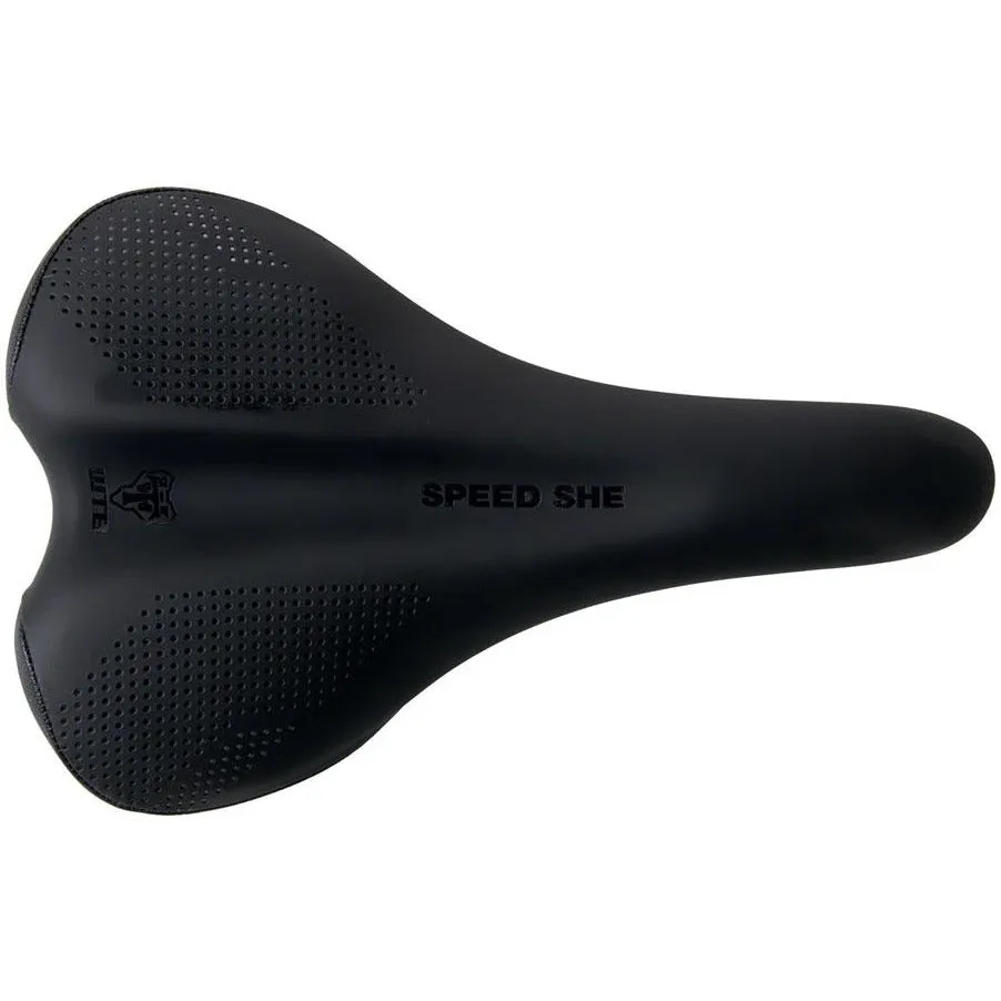 WTB Speed She Saddle - Steel, Black, Women's, 150 mm, Wide