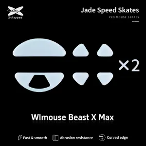 X-Raypad Jade Mouse Skates for WLmouse Beast X MAX