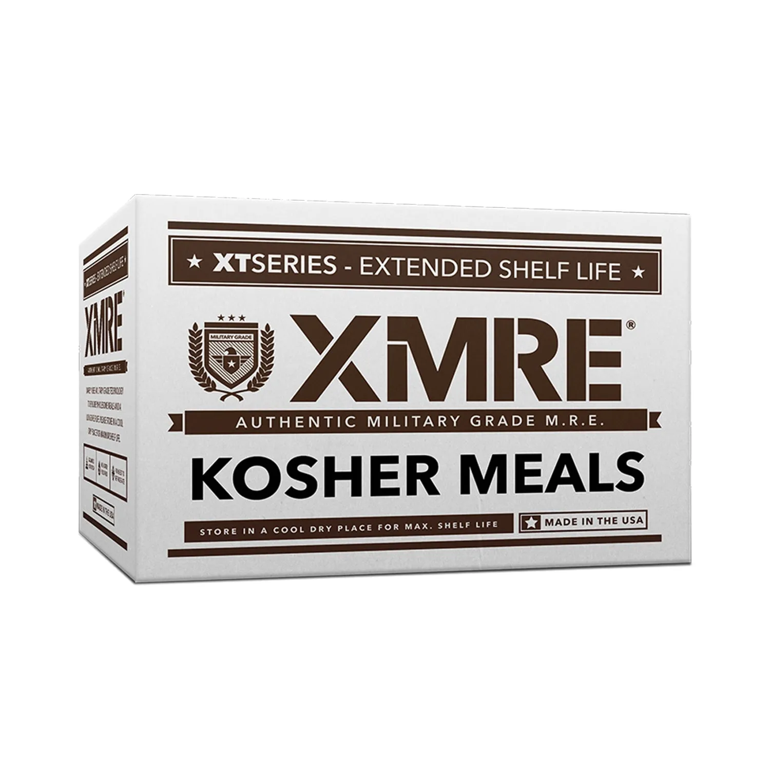 XMRE Kosher XT Best Survival Meals - (12 Meals/Case)