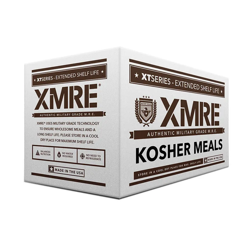 XMRE Kosher XT Best Survival Meals - (12 Meals/Case)