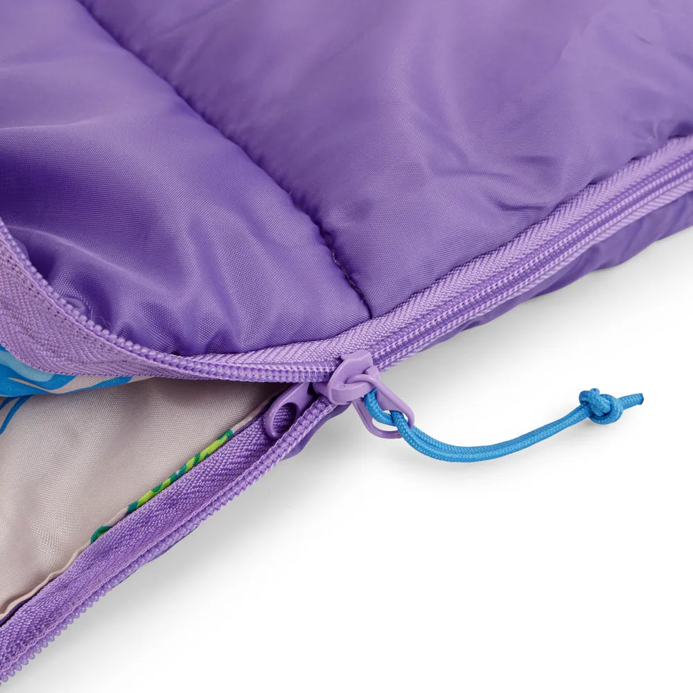 Youth Kids' Sleeping Bag - Purple